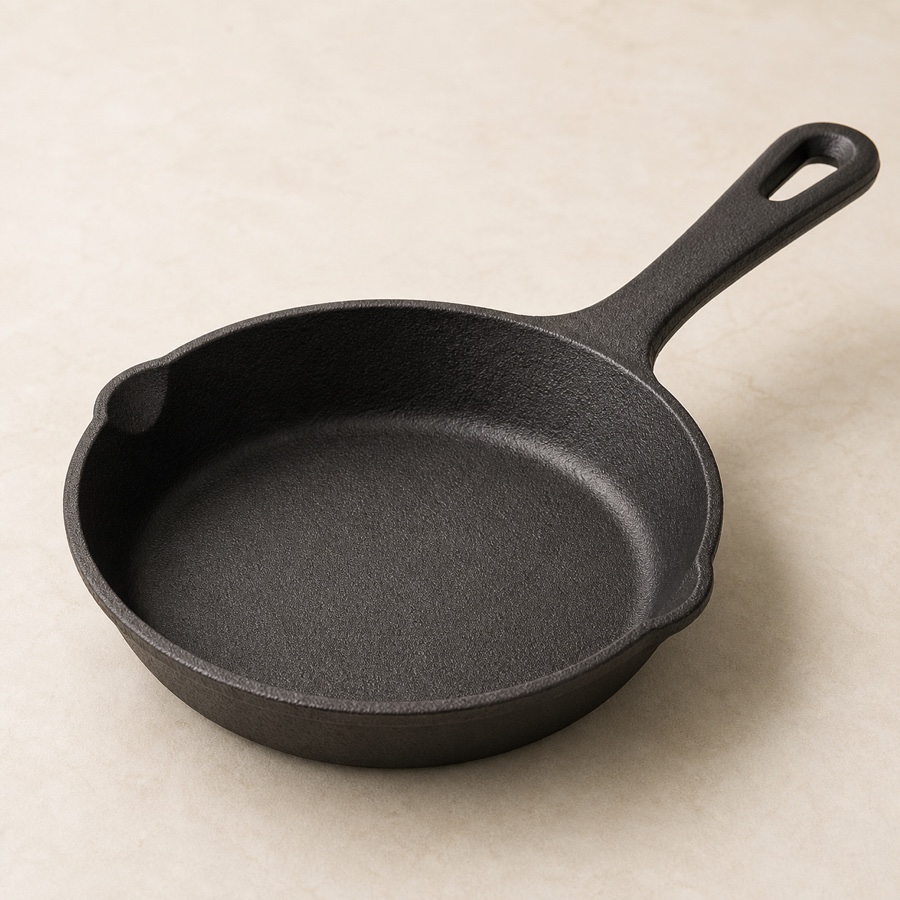 Kyyte Pre-Seasoned Cast Iron Miniso Fry Pan 20 CM