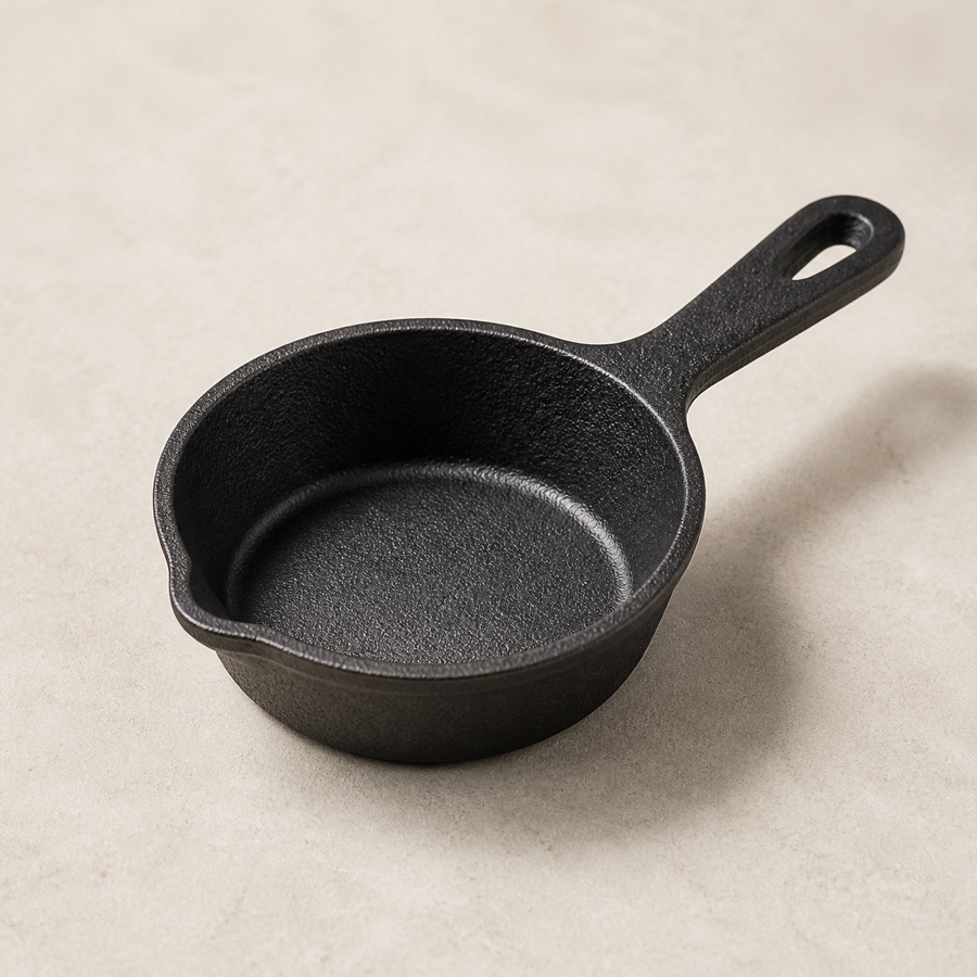 Kyyte Pre-Seasoned Cast Iron Tadka Pan 11 CM