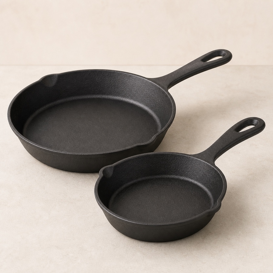 Kyyte Pre-Seasoned Cast Iron Frying Pan 20 CM