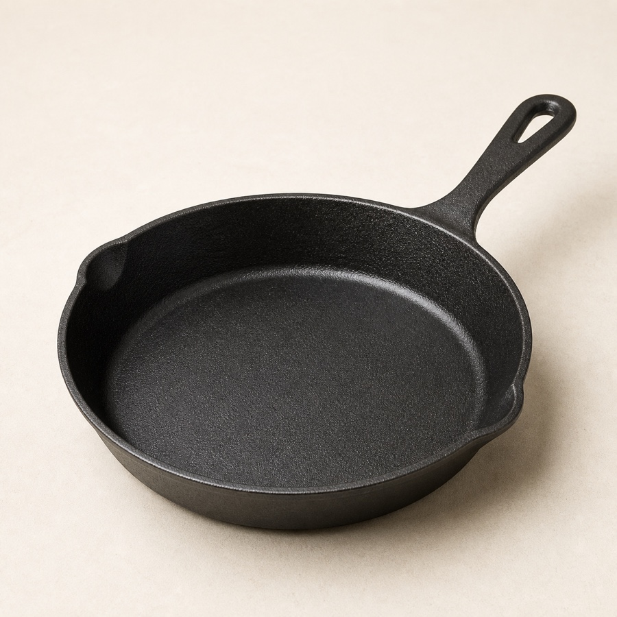 Kyyte Pre-Seasoned Cast Iron Frying Pan 24 CM [KYYT022]