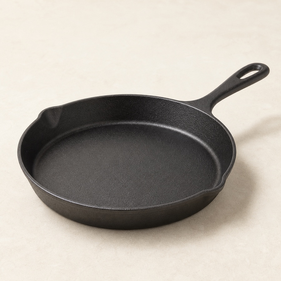 Kyyte Pre-Seasoned Cast Iron Frying Pan 30 CM