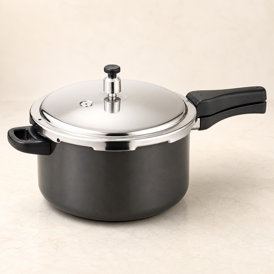 Orange Outer Lid Pressure Pan