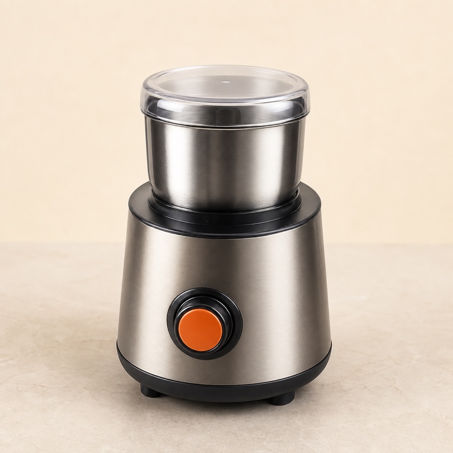 Orange Coffee Grind 550W Grinder - 1 Jar
