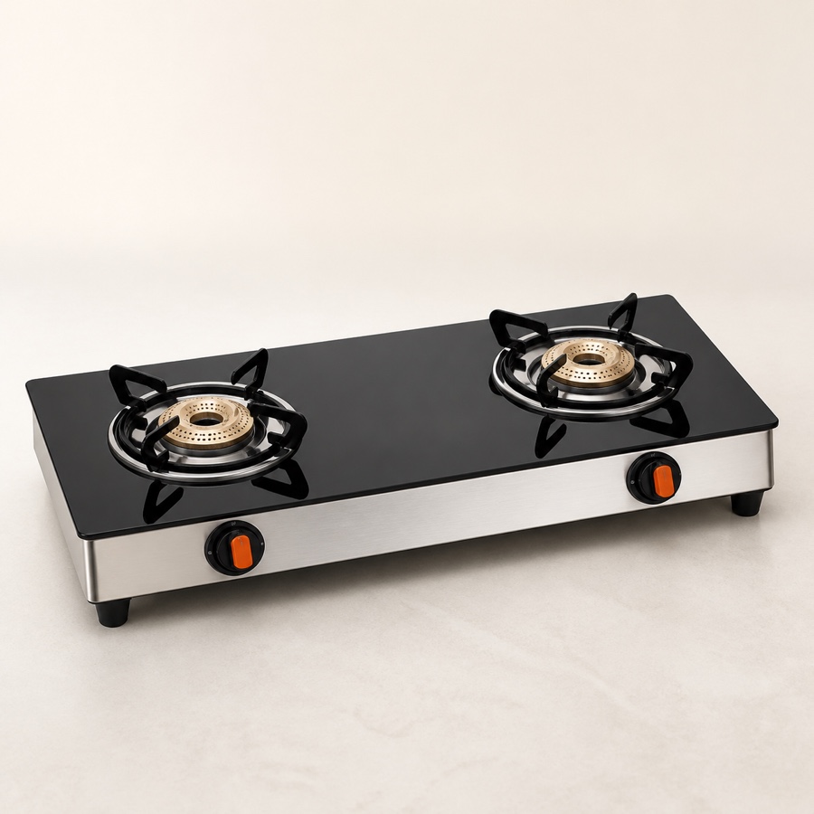 Orange Spectra 201 2 Burner LPG Gas Stove
