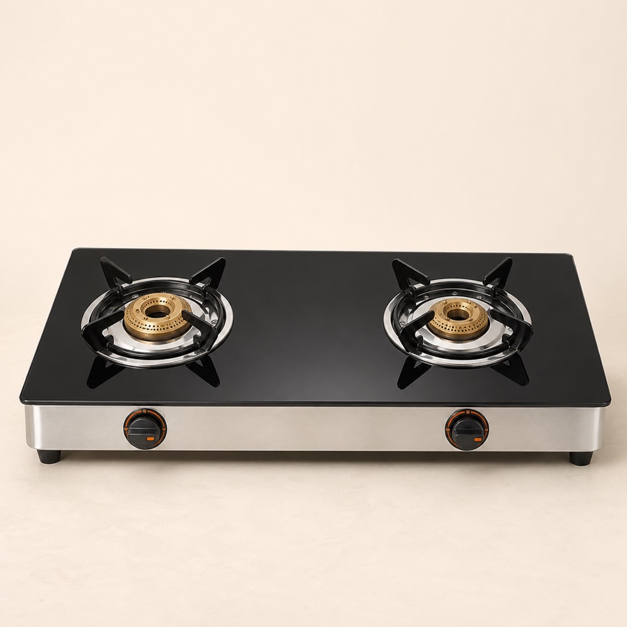 Orange Spectra 201 Super-cast 2 Burner LPG Gas Stove