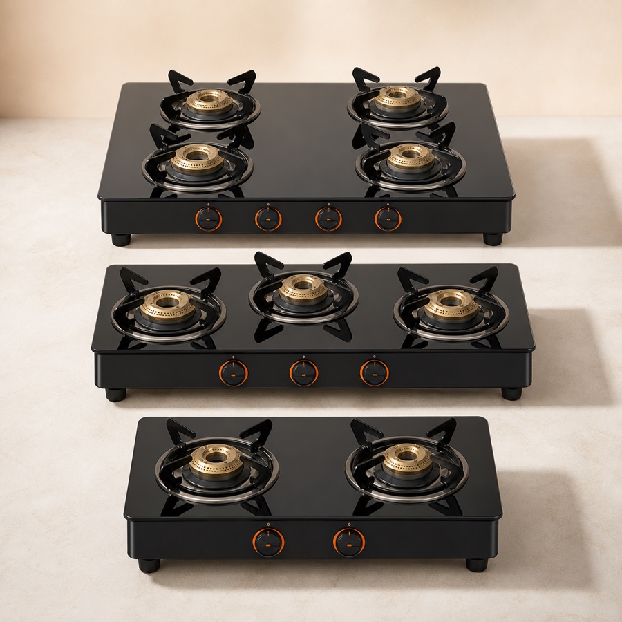 Orange Signature 201 2 Burner LPG Gas Stove
