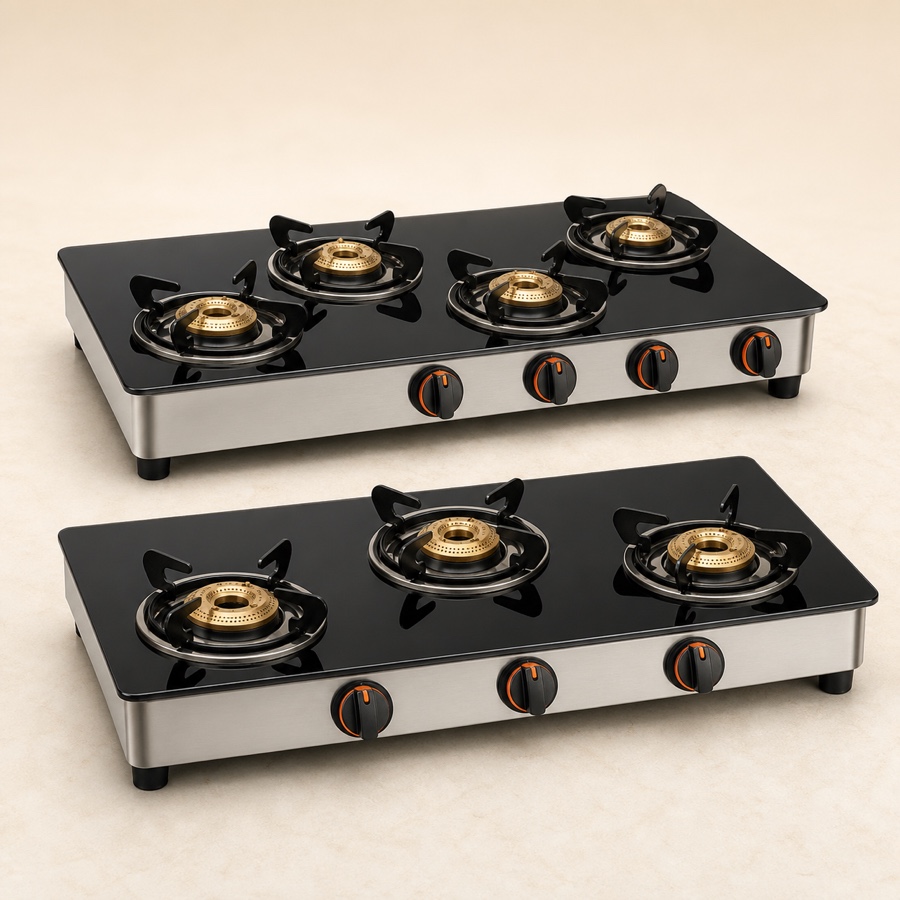 Orange Orbit 301 Jumbo 3 Burner LPG Gas Stove