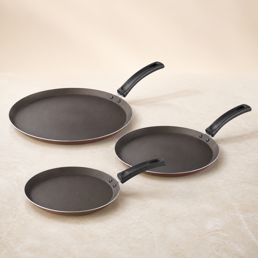 Orange Dosa Tawa 255 mm