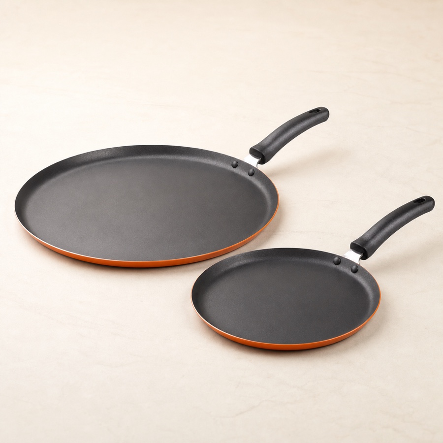 Orange Super Flat Tawa 305 mm