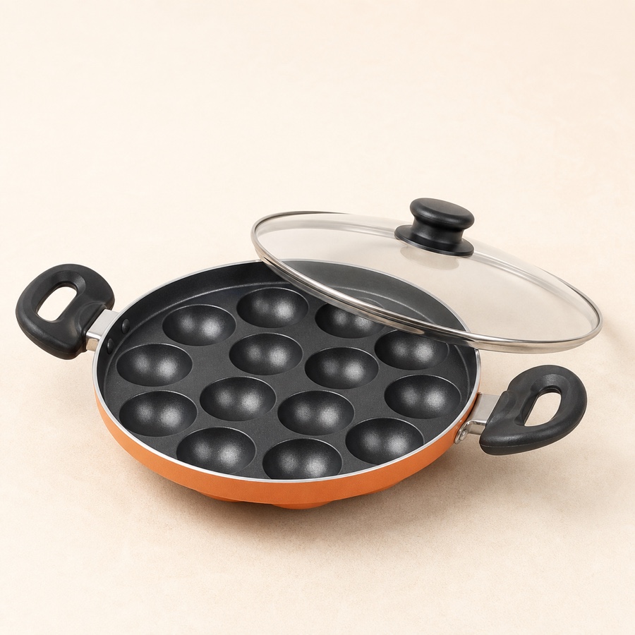 Orange Non Stick Cookware