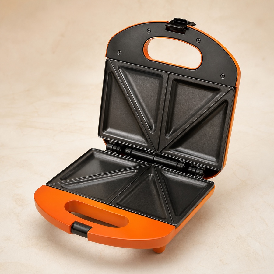 Orange Jumbo Sandwich Maker