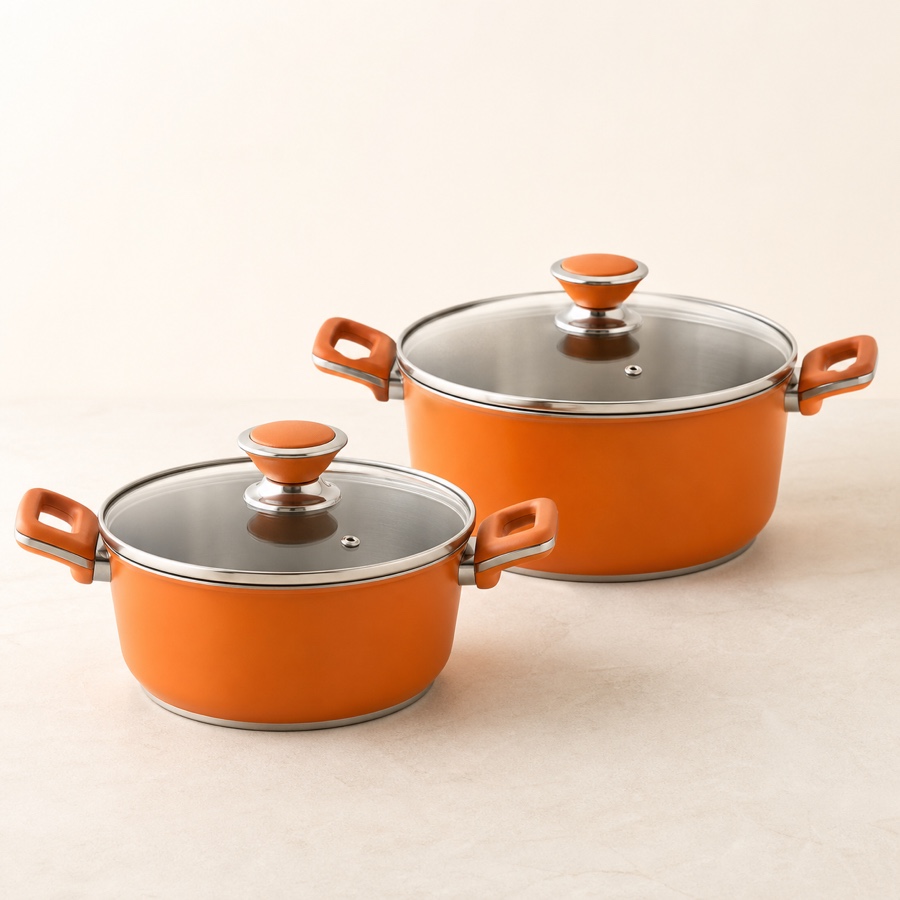 Orange • with Glass Lidi 200 mm