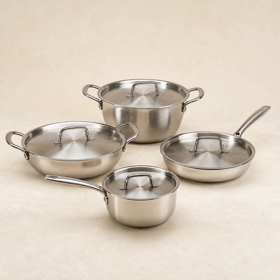 Orange Triply 4 PCS Gift Set