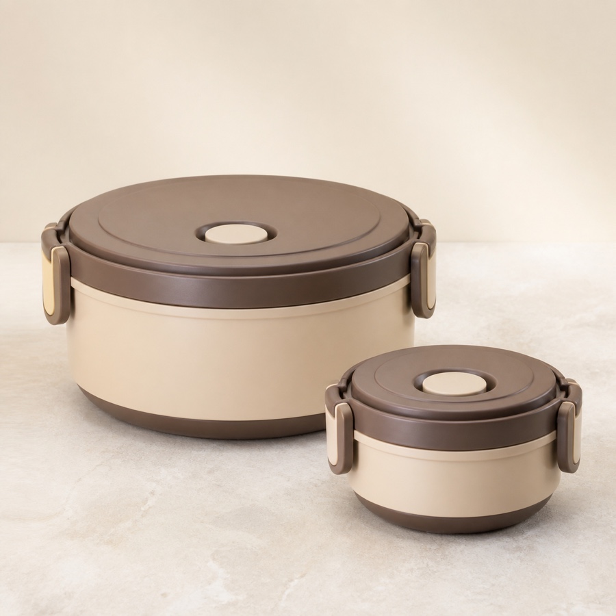 Warmeo Saturn Lunch Box - Combo Set (600 + 150 ml)