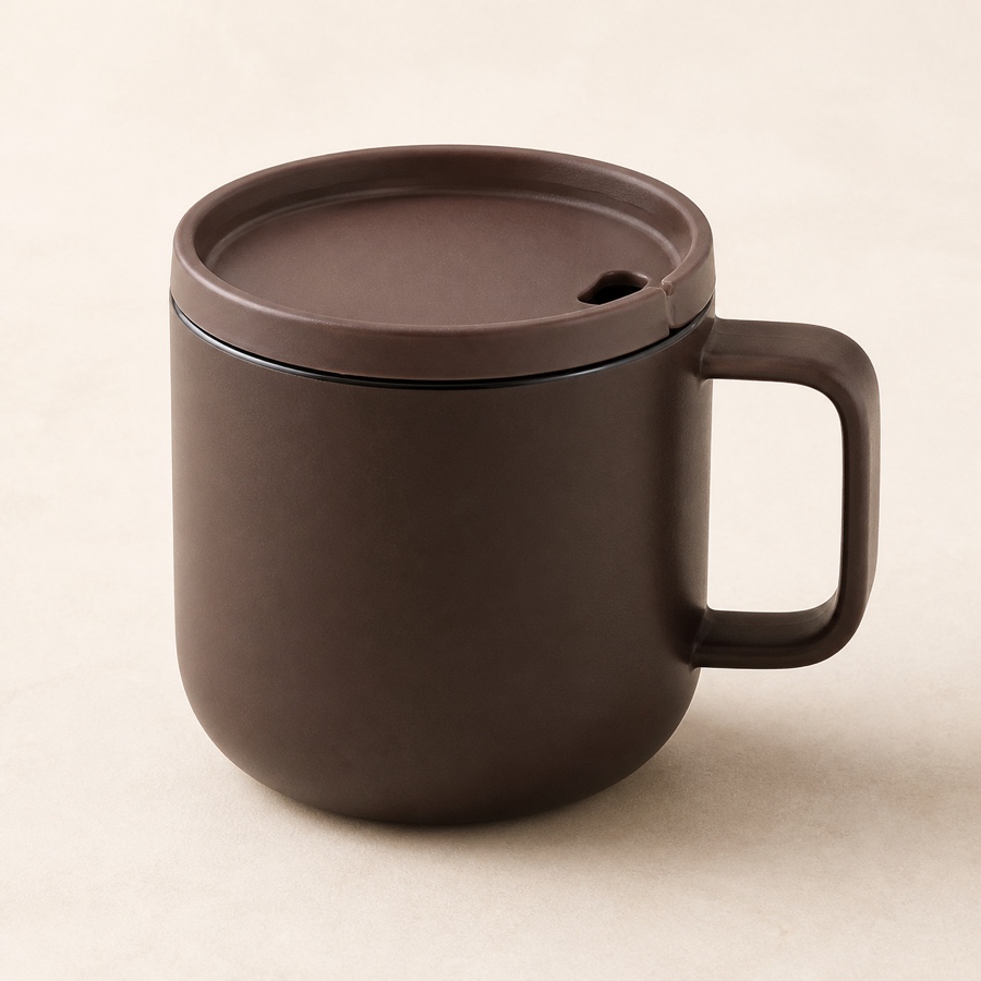 Warmeo Coco Coffee Mug with Lid - 300 ml