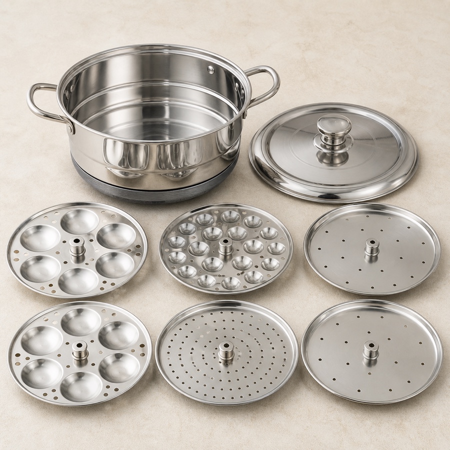 Warmeo Multi Kadai Multi Kadai - 6 Plates